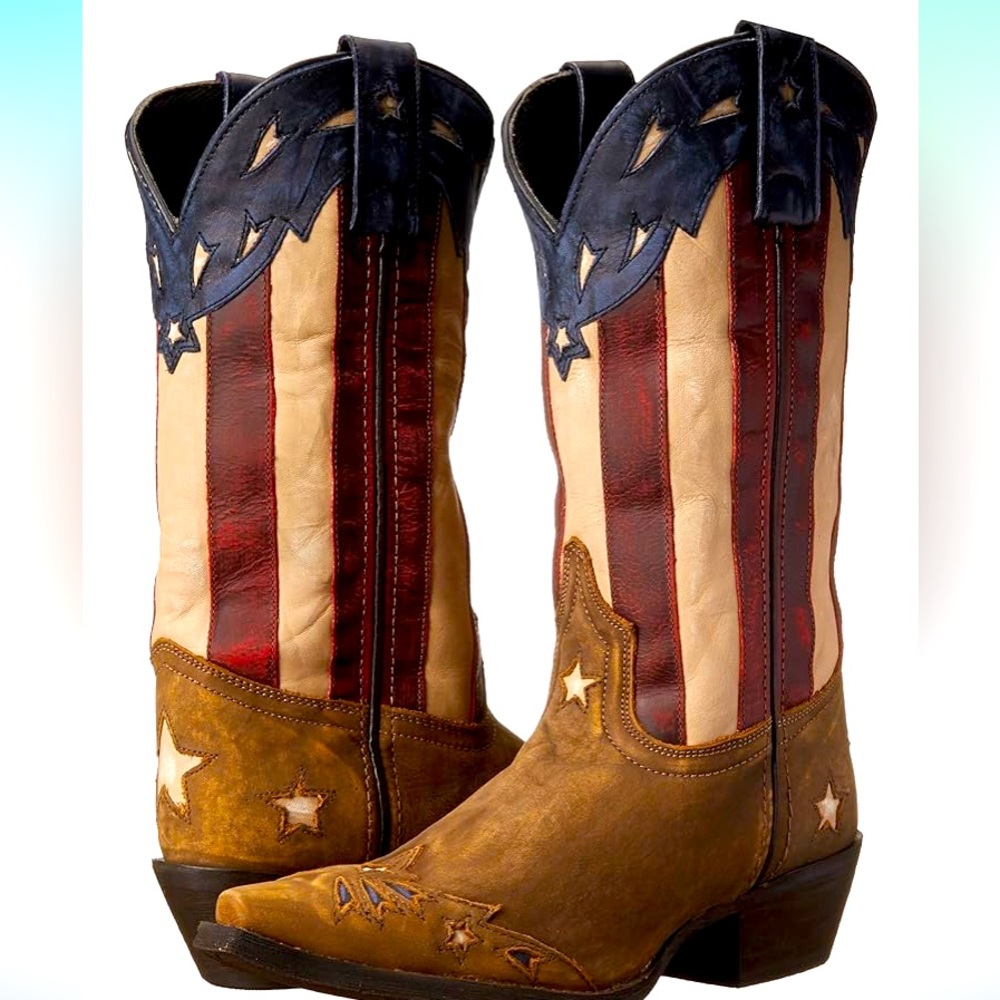 Laredo Patriotic Western Boots